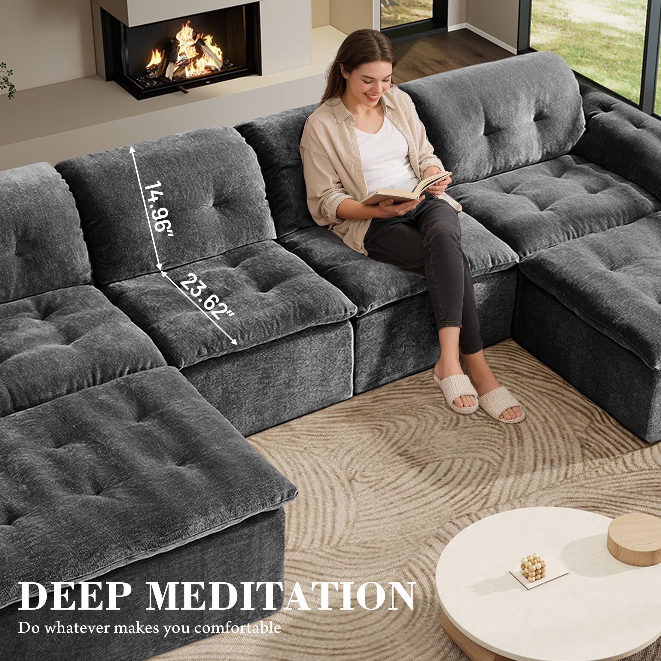 14.96"  
23.62"  
DEEP MEDITATION  
Do whatever makes you comfortable