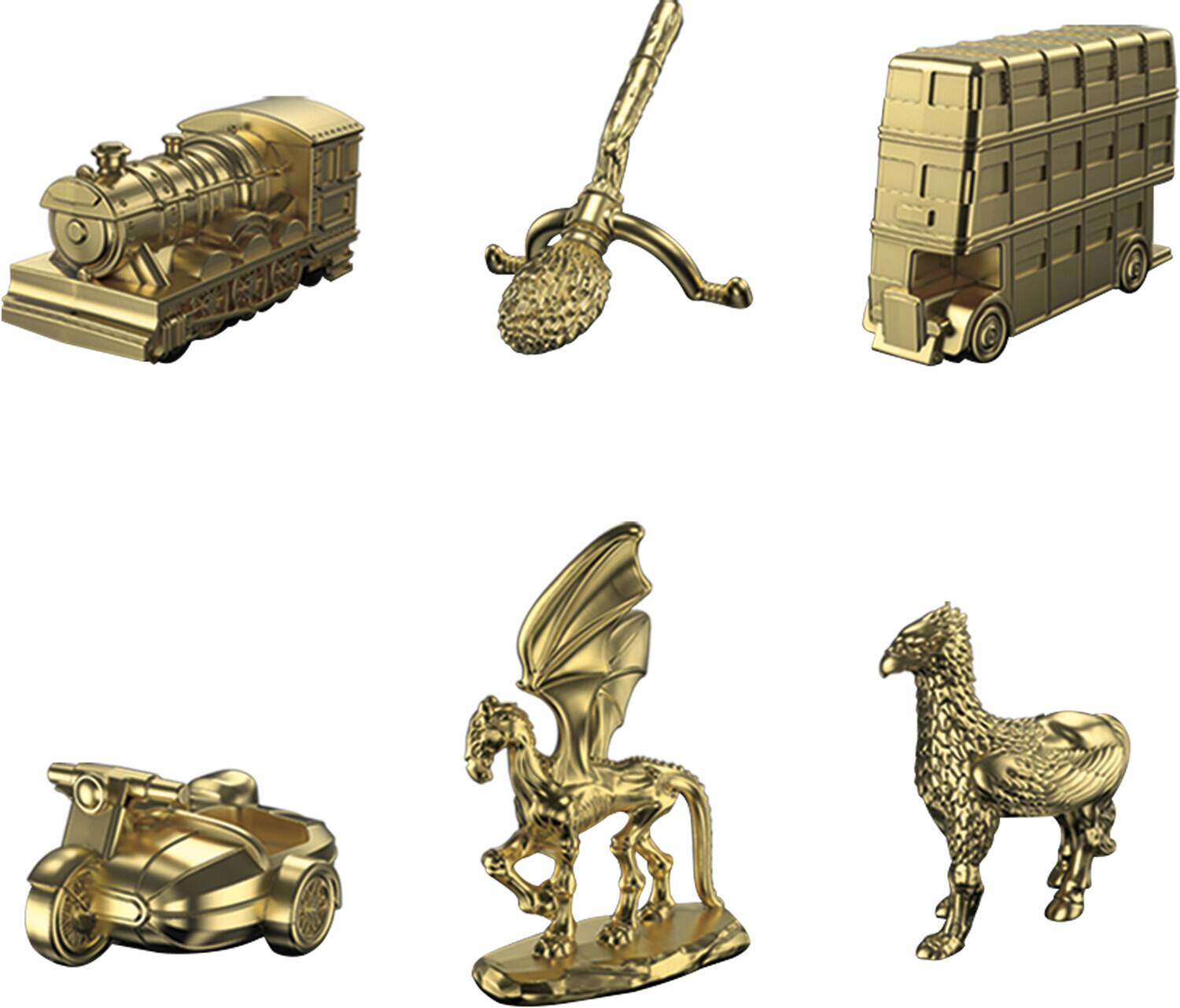 Alt View 3. Hasbro - Hasbro Gaming - Monopoly - Harry Potter Edition Board Game   - GAMES (MISC) - Multicolor.