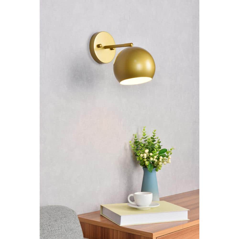 Living District - Othello 1 light wall sconce - Brass price history on PriceWatchPro