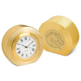 Jardine - Boise State Broncos Presidential Desk Clock - Gold