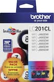 Brother - LC2013PKS Standard-Yield 3-Pack Ink Cartridges - Cyan/Magenta/Yellow