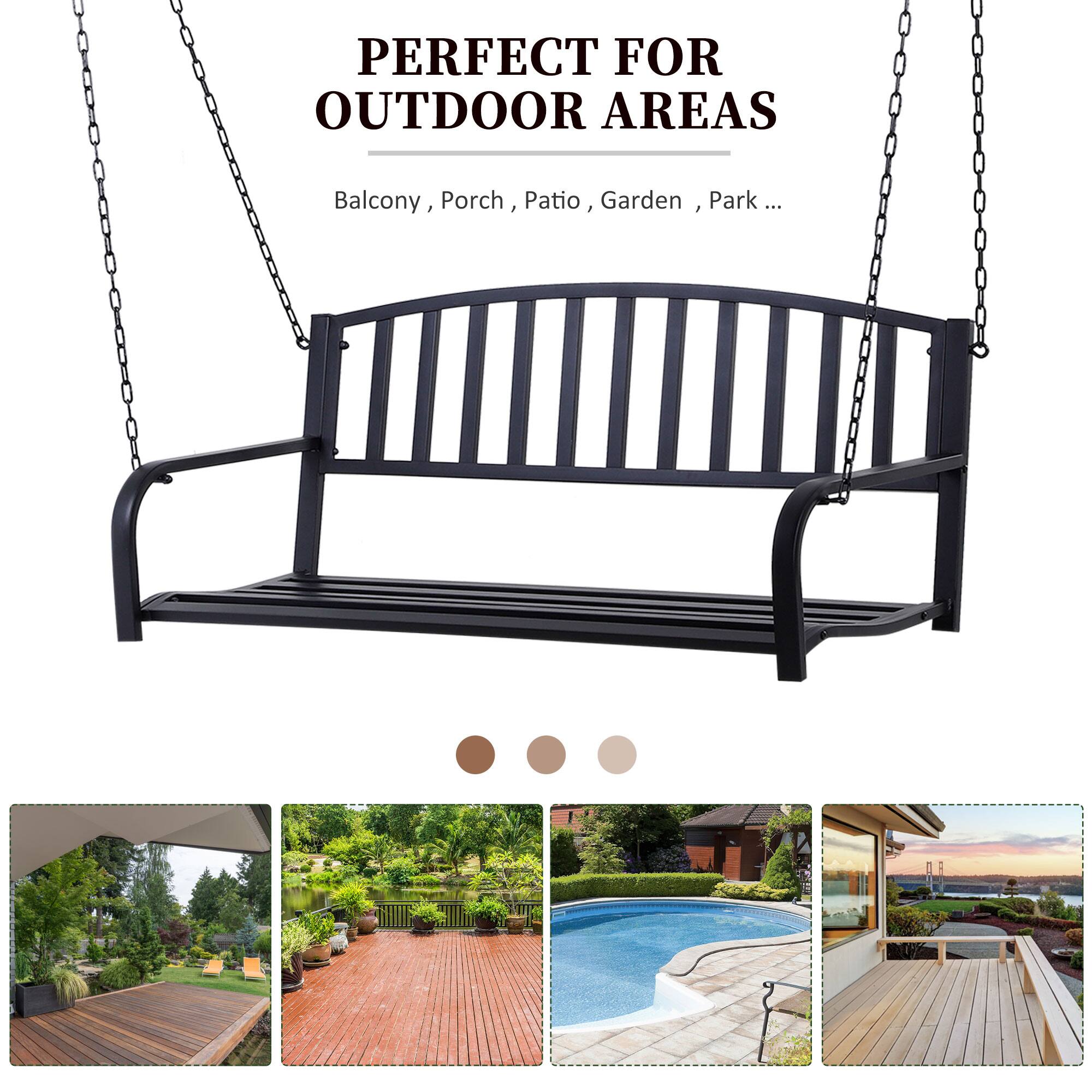 PERFECT FOR OUTDOOR AREAS
Balcony, Porch, Patio, Garden, Park...