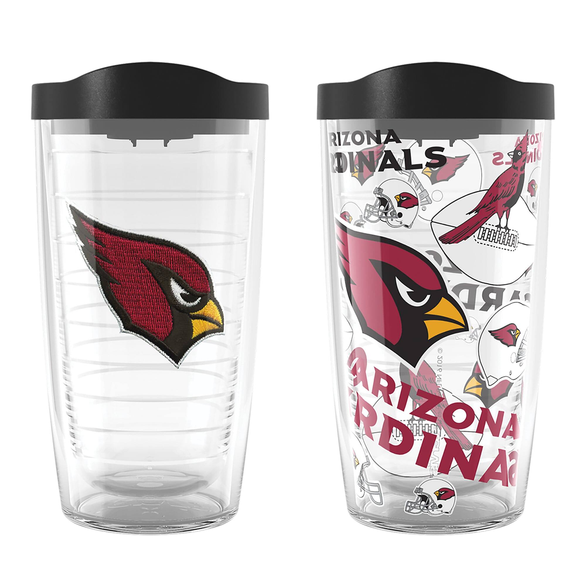 Tervis - Arizona Cardinals Two-Pack 16oz. Allover Classic Tumbler Set - Multicolor
