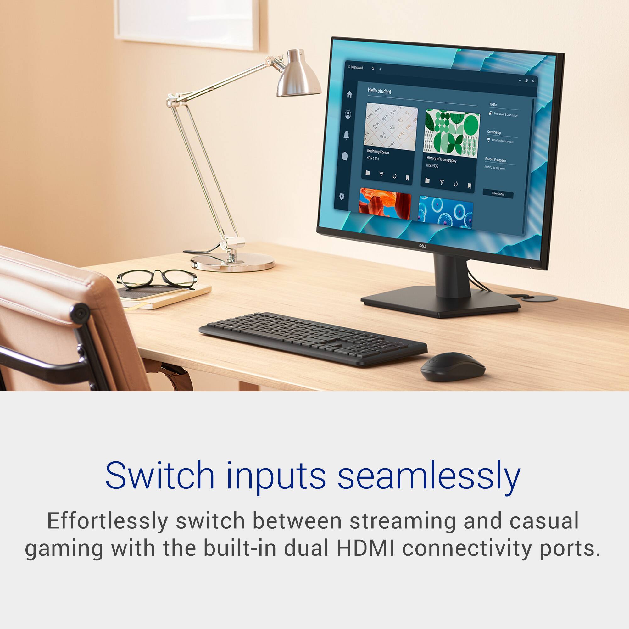Pertoal Helio Rudert - 2 - 10 y Mes. Thooray N I 7 - e - Switch inputs seamlessly. Effortlessly switch between streaming and casual gaming with the built-in dual HDMI connectivity ports.