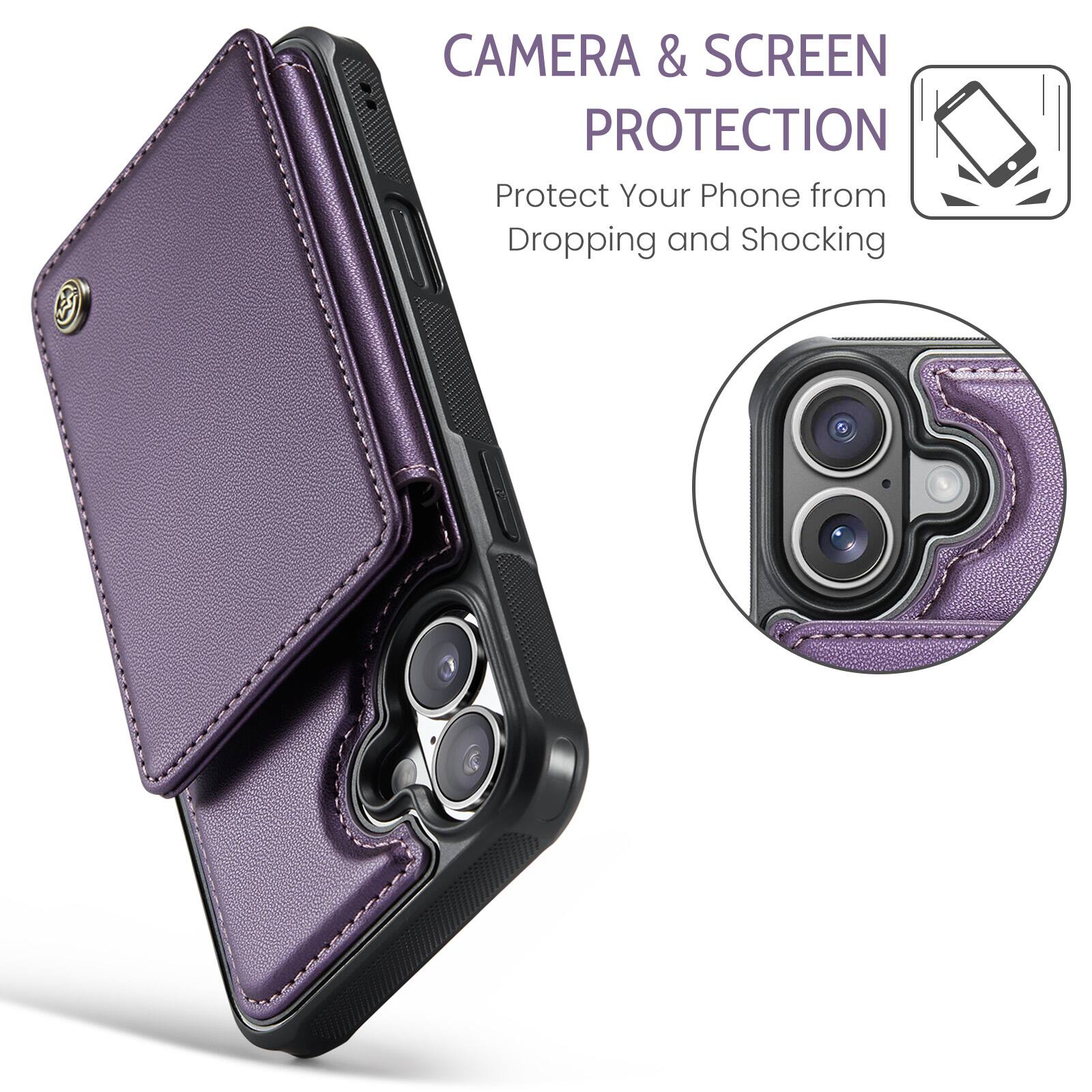 CAMERA & SCREEN PROTECTION  
Protect Your Phone from Dropping and Shocking