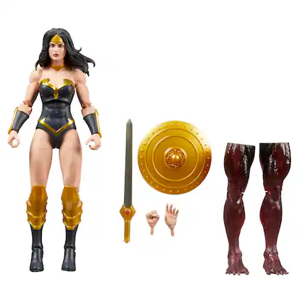 Front. Marvel - Marvel Legends Series Squadron Supreme Power Princess, Comics Collectible 6-Inch Action Figure.