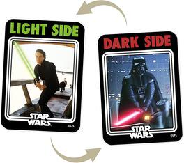 NMR Distribution - Star Wars Light Side Dark Side Double Sided Dishwasher Magnet - Black