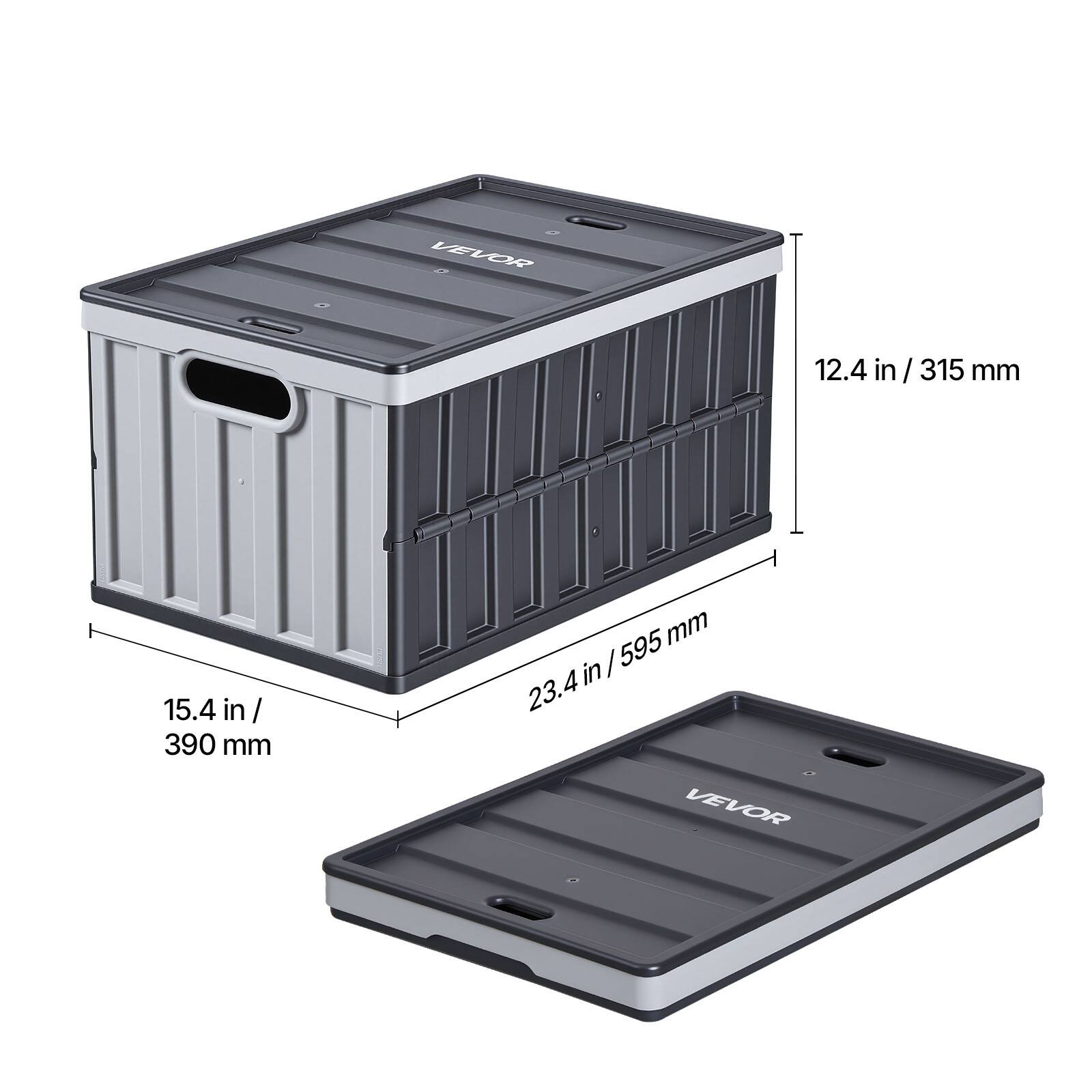 LELOR 12.4 in / 315 mm  
15.4 in / 390 mm  
23.4 in / 595 mm  
VEVOR