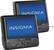 Angle. Insignia™ - 9" Dual Portable DVD Players - Black.