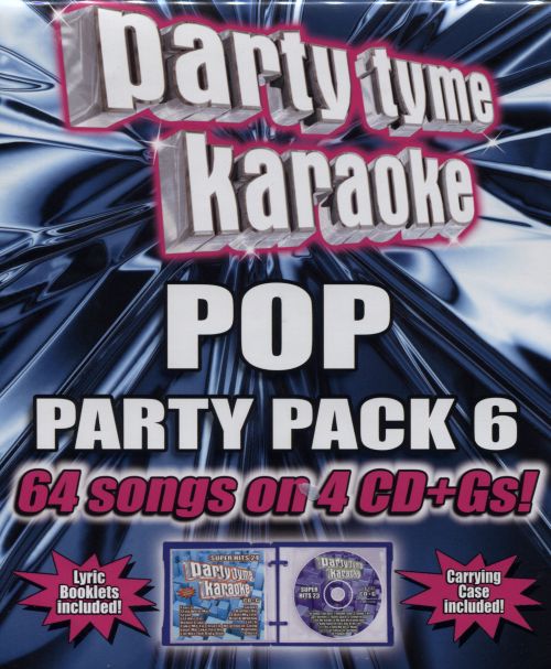  Party Tyme Karaoke: Pop Party Pack, Vol. 6 [CD + G]
