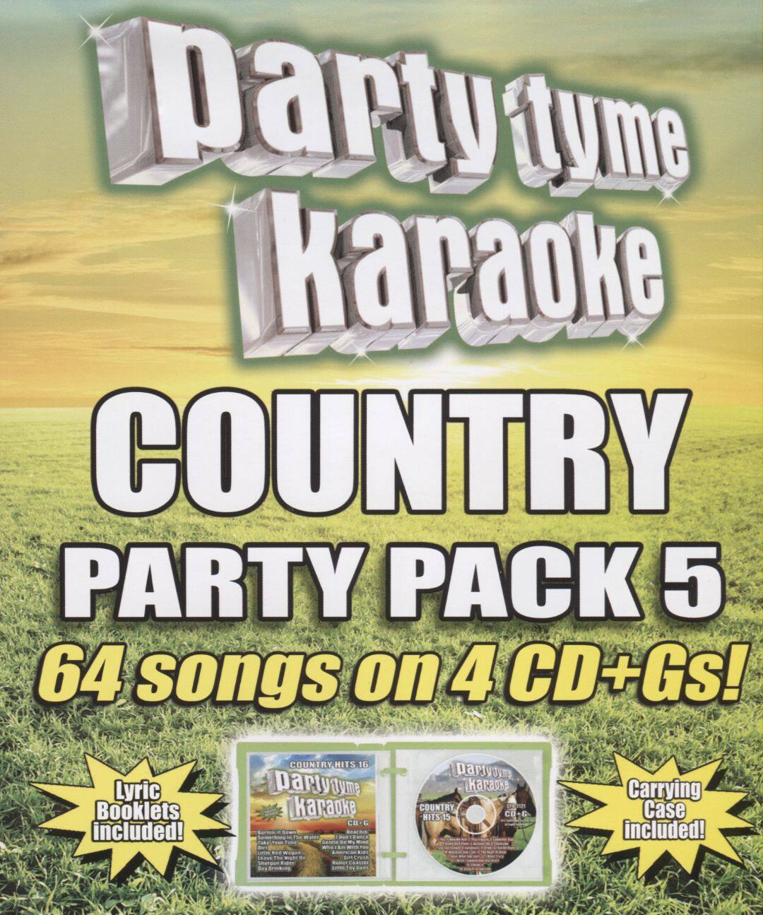 Best Buy: Party Tyme Karaoke: Country Party Pack, Vol. 5 [CD + G]