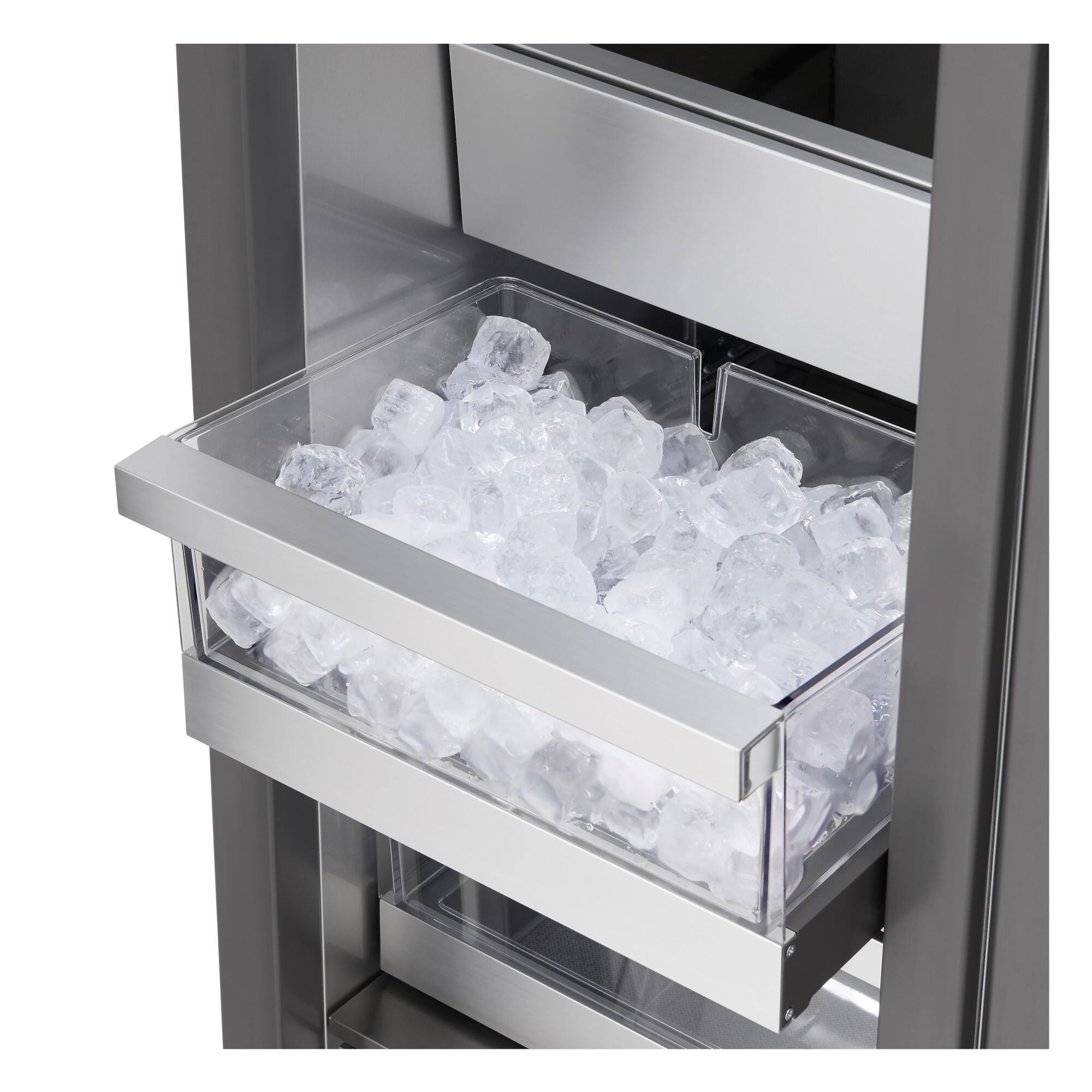 Alt View 4. SKS - 9.6 Cu. Ft. Upright Wi-Fi Freezer - Custom Panel Ready.