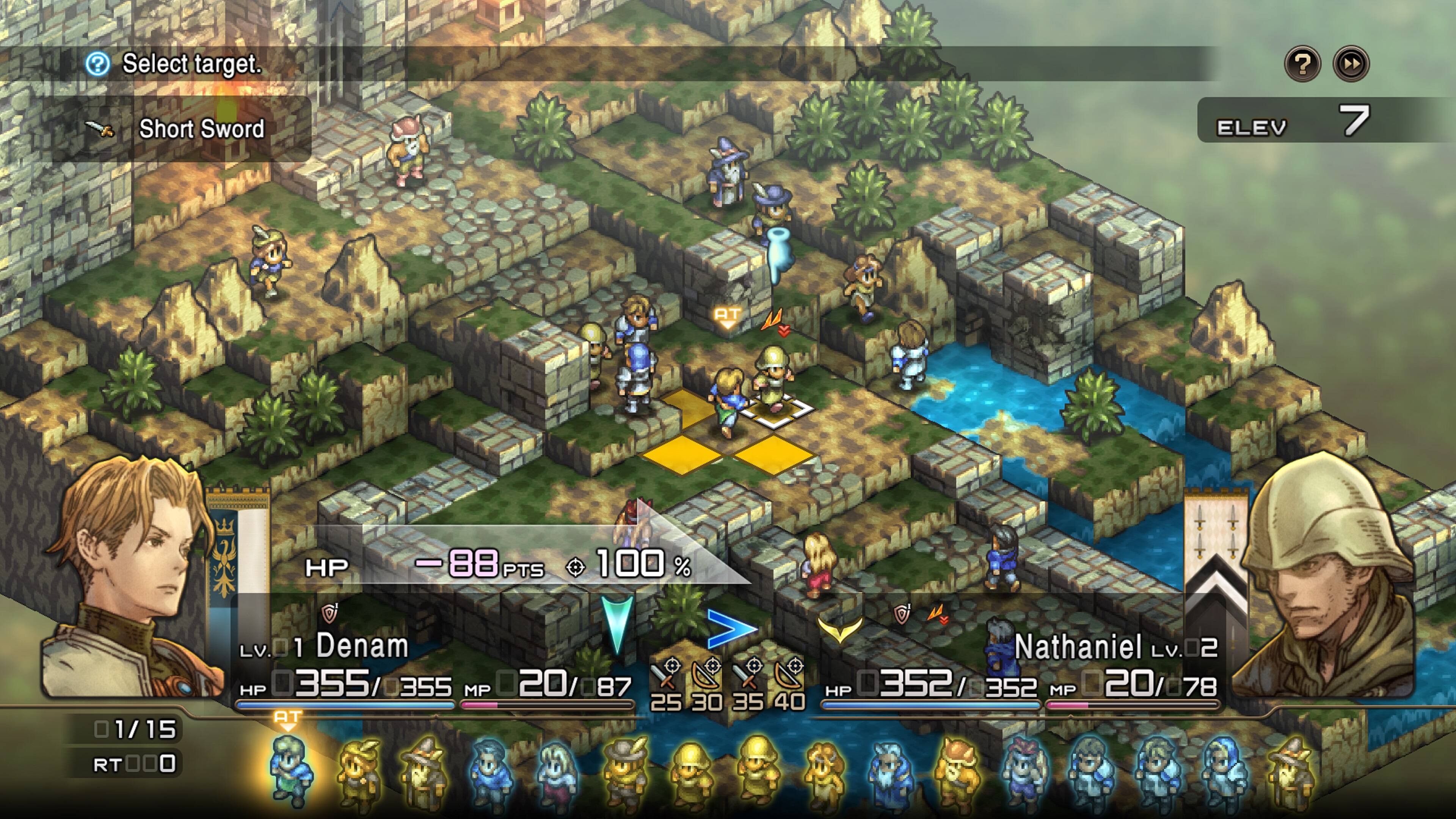 Alt View 11. Square Enix - Tactics Ogre: Reborn.