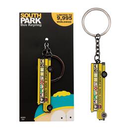 Fanattik - South Park School Bus Limited Edition Enamel Keychain - Yellow