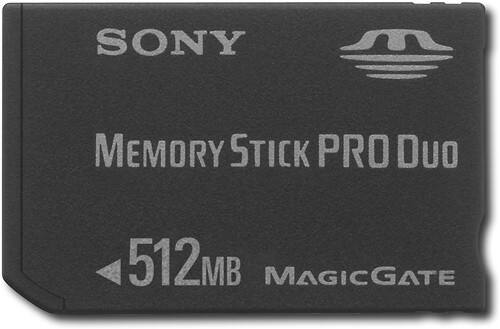 Front Standard. Sony - 512MB Memory Stick PRO Duo Entertainment Pack for Sony PSP.