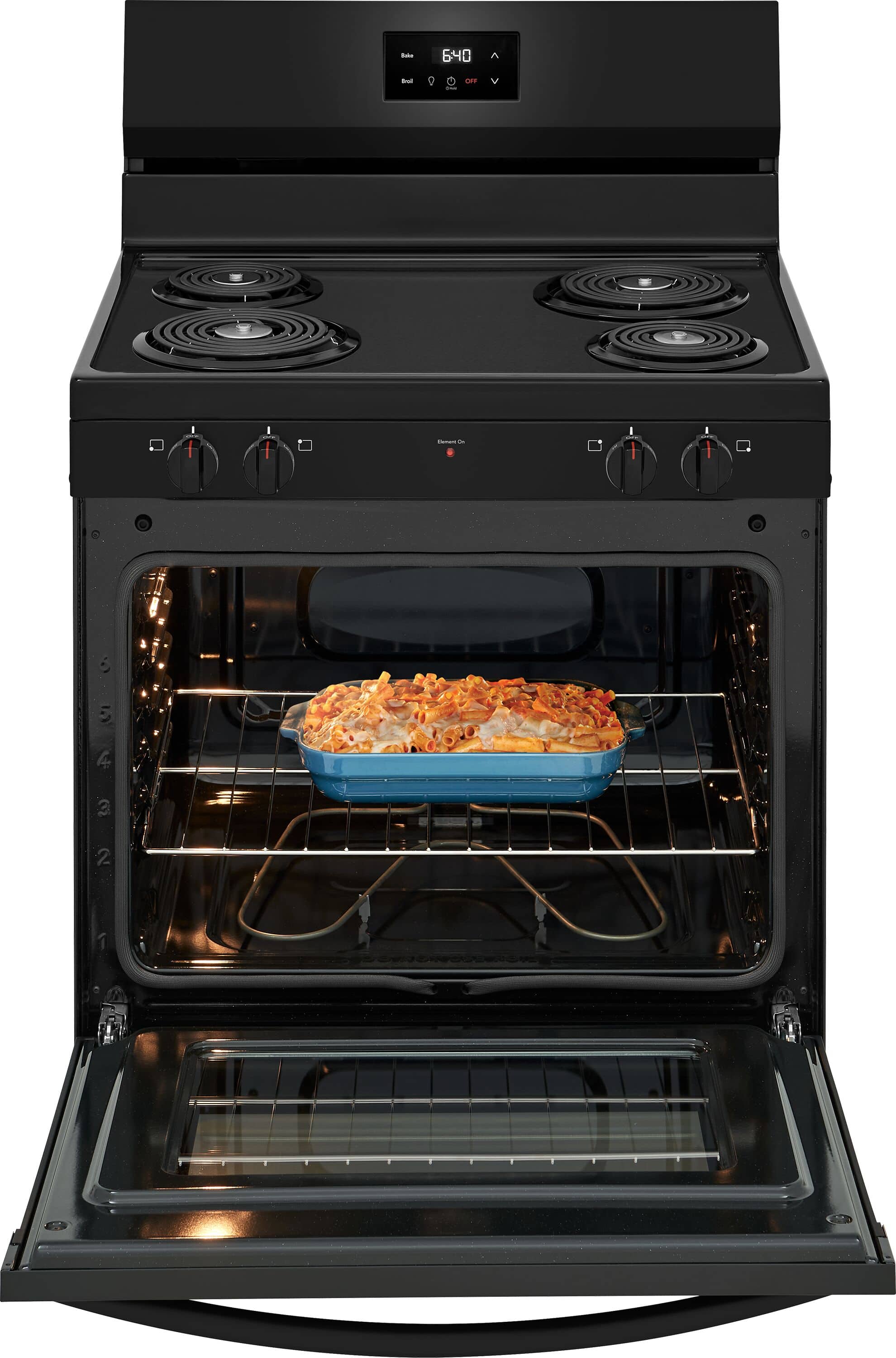 Frigidaire - 30 Electric Range - Black