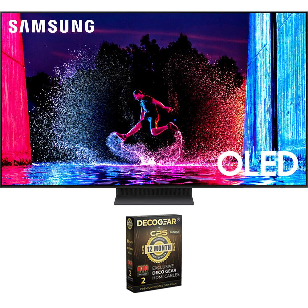 SAMSUNG OLED DECOGEAR CPS BUNDLE PREMIUM 12 MONTH CPS CRoCTON .0.0 EXCLUSIVE 2 TT DECO CEAR HDMI CABLES 2 PROTECTION PLAN PREMIUM