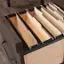 Alt View 12. Sauder - Carson Forge Desk w/ Drawers -Coffee Oak - Coffee Oak.