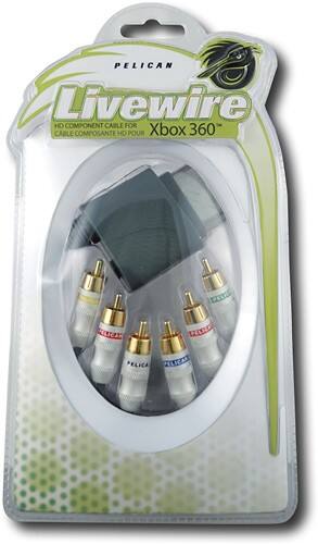 Front Standard. Pelican Accessories - Xbox 360 10' HD Component Cable.