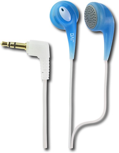  JVC - Gumy Ear Bud Headphone - Peppermint Blue
