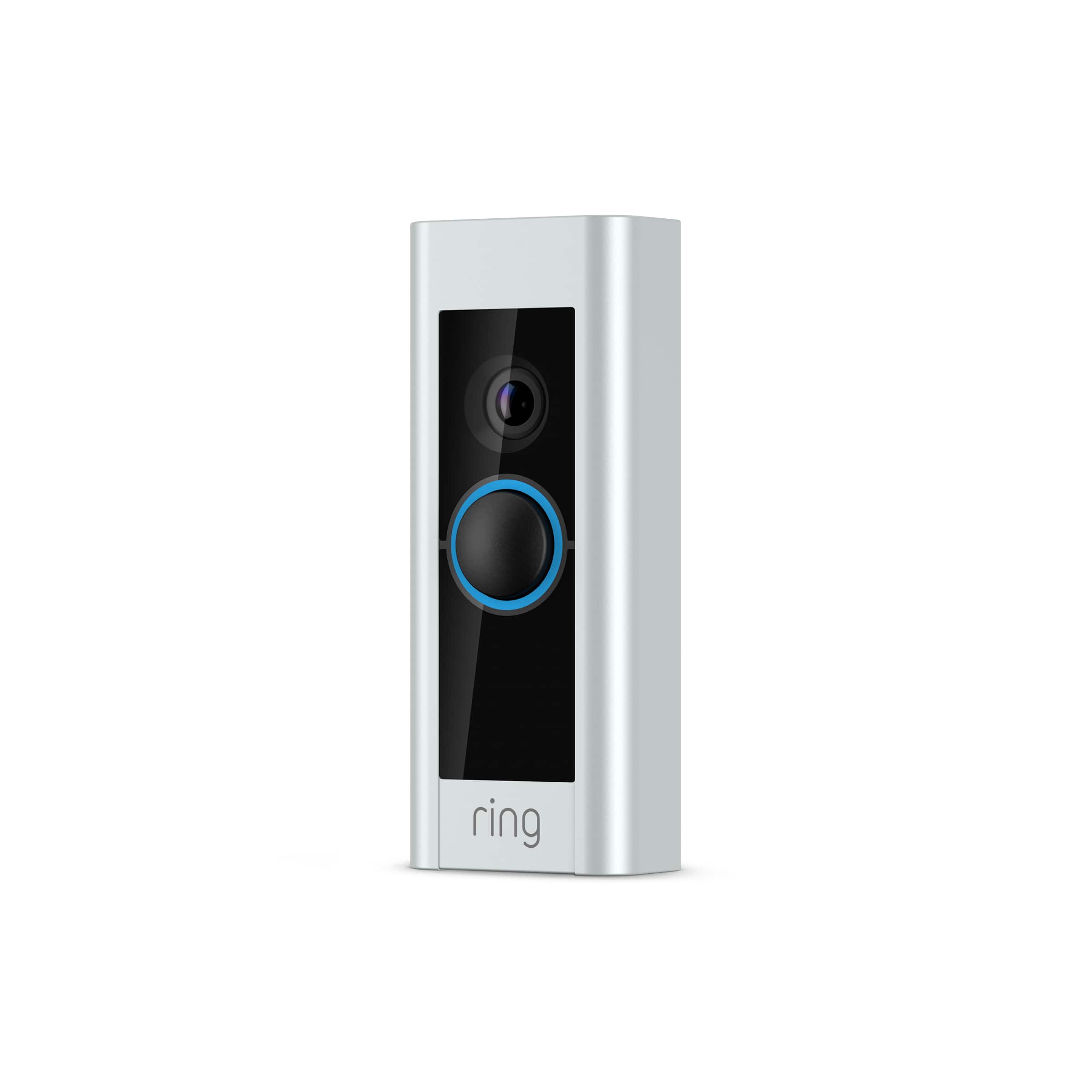 Alt View 14. Ring - Wired Doorbell Plus Smart Wi-Fi Video Doorbell - Satin Nickel.