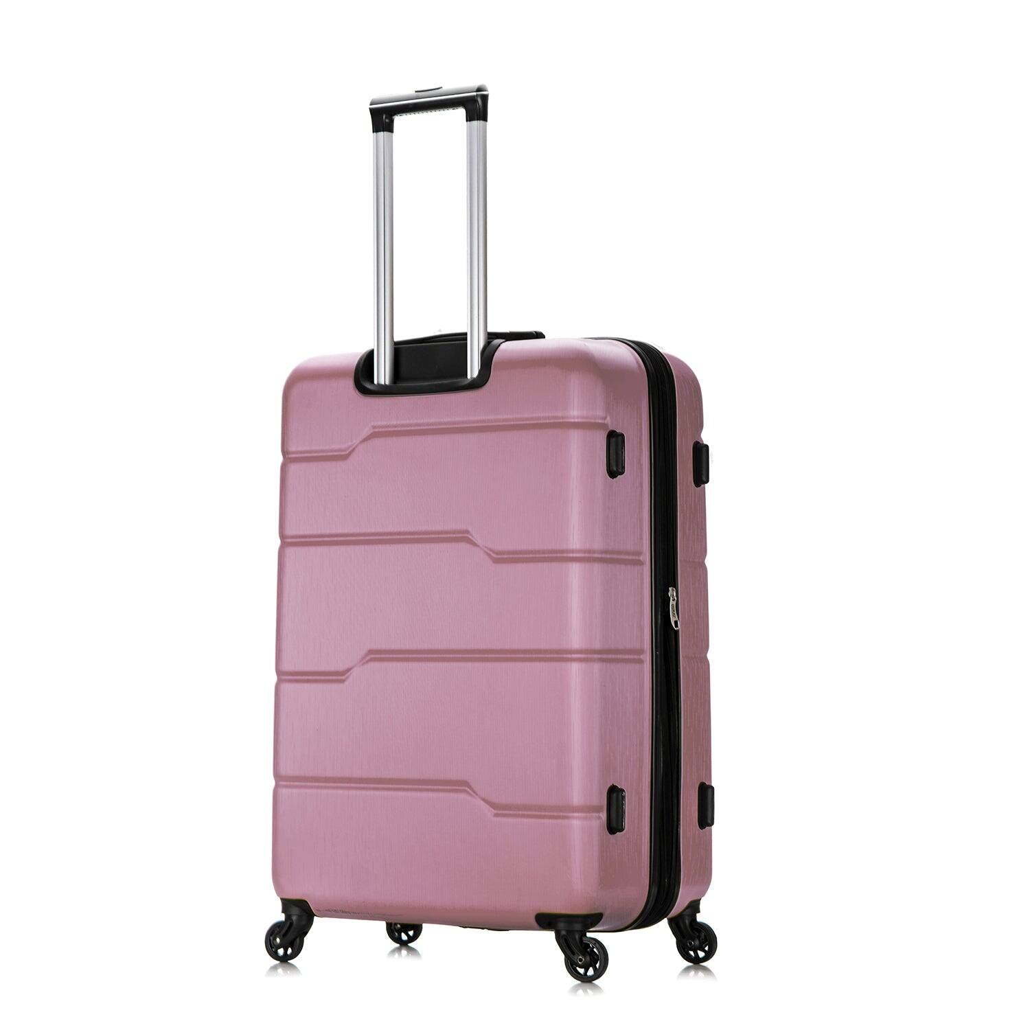 Alt View 1. DUKAP - Rodez Lightweight Hardside Spinner Luggage 28" - ROSE GOLD.