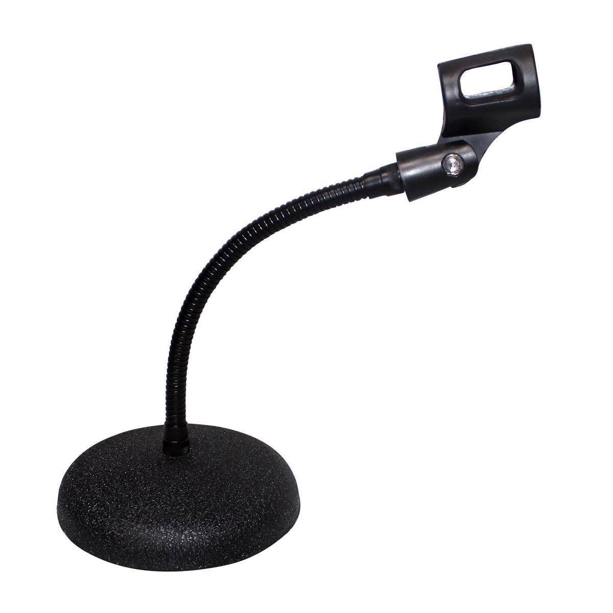 Alt View 1. ProX - ProX T-MIC07 Gooseneck Desktop Microphone Stand with 6" Round Base.