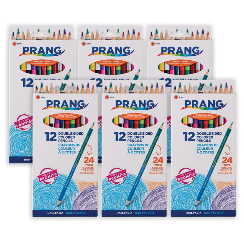 Prang - Duo Colored Pencils  24 Color Set  6 Sets price history on PriceWatchPro