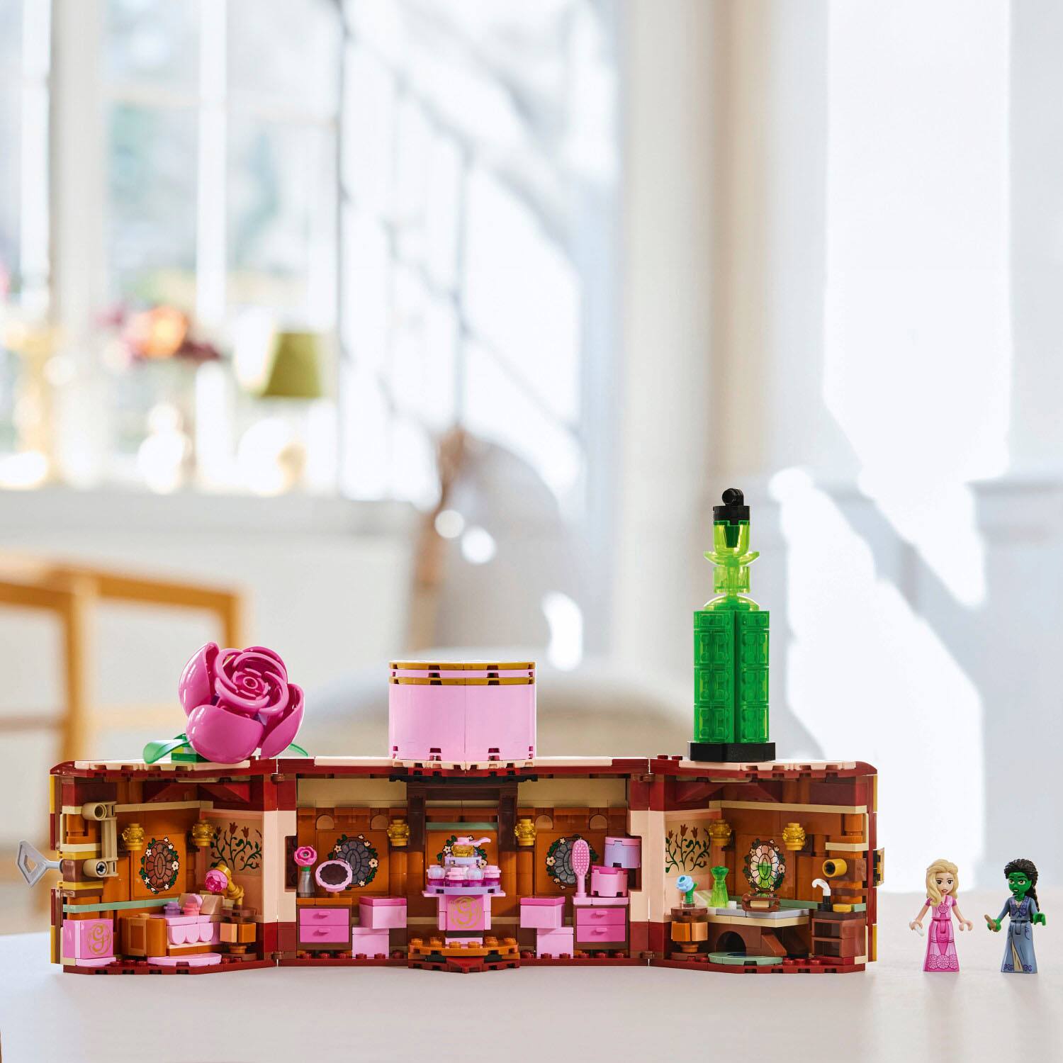 Alt View 13. LEGO - Wicked Glinda & Elphaba’s Dormitory Collectible Toys, Kids Witch Toys 75683.