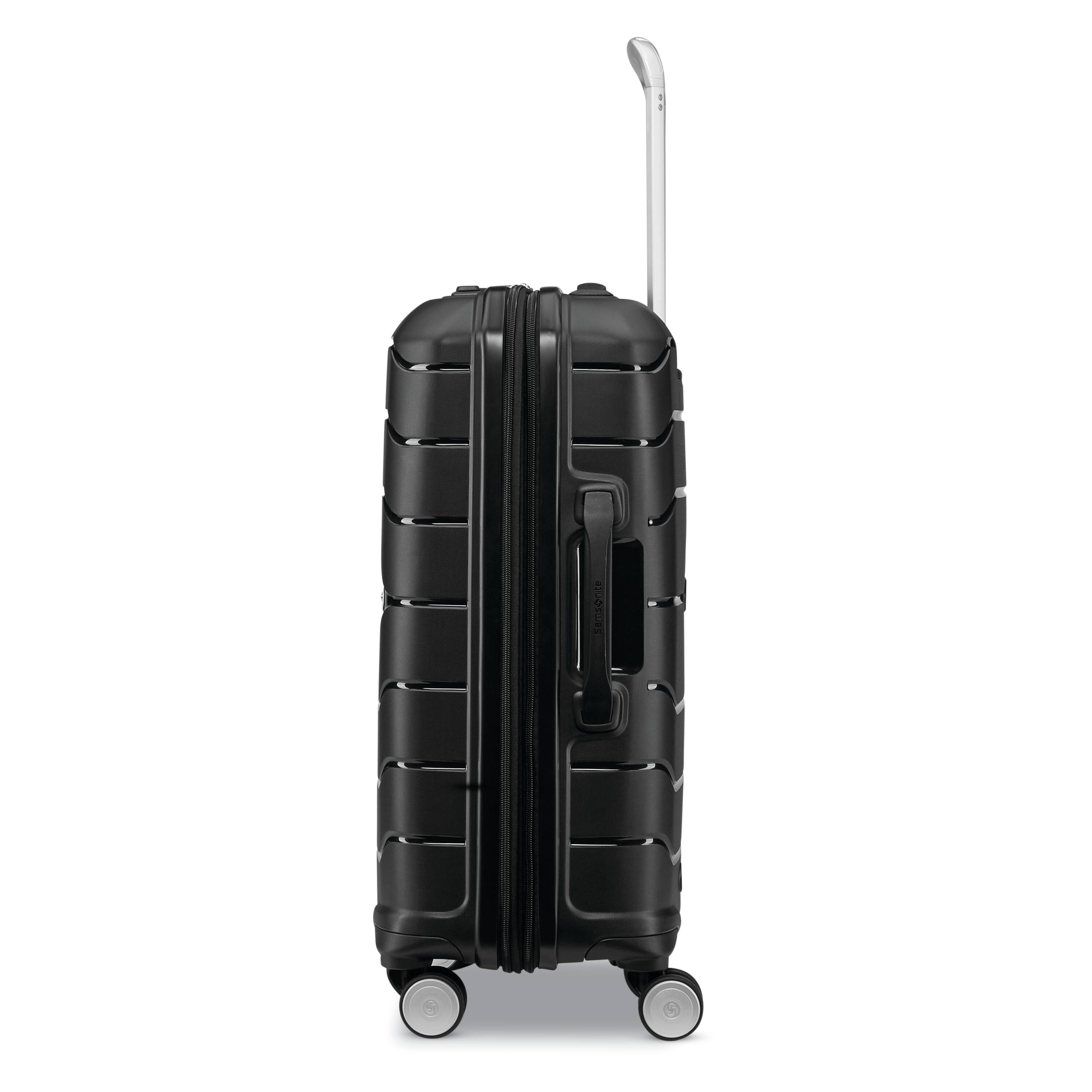 Angle. Samsonite - Expandable Freeform Suitcase Set Nest 2Pc (SP21/28) - Black.