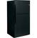 Alt View 12. GE - 21.1 Cu. Ft. Top-Freezer Refrigerator - Black.