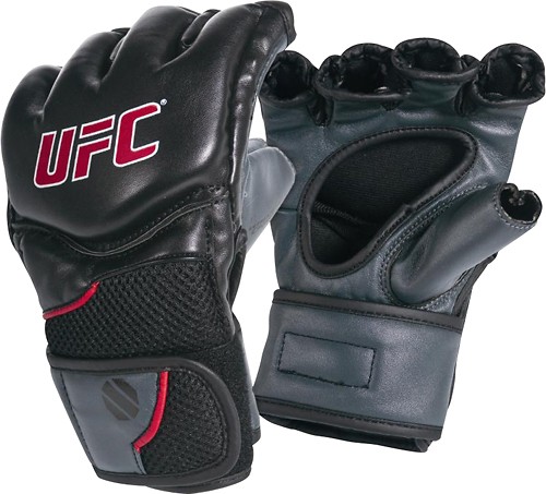 Best Buy: Century UFC MMA Gloves (Large/Extra Large) Black/Gray 14883P ...