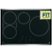 Alt View 13. GE Profile - 30" Built-In Electric Induction Cooktop - Stainless Steel-on-Black.