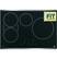 Alt View 13. GE Profile - 30" Built-In Electric Induction Cooktop - Stainless Steel-on-Black.