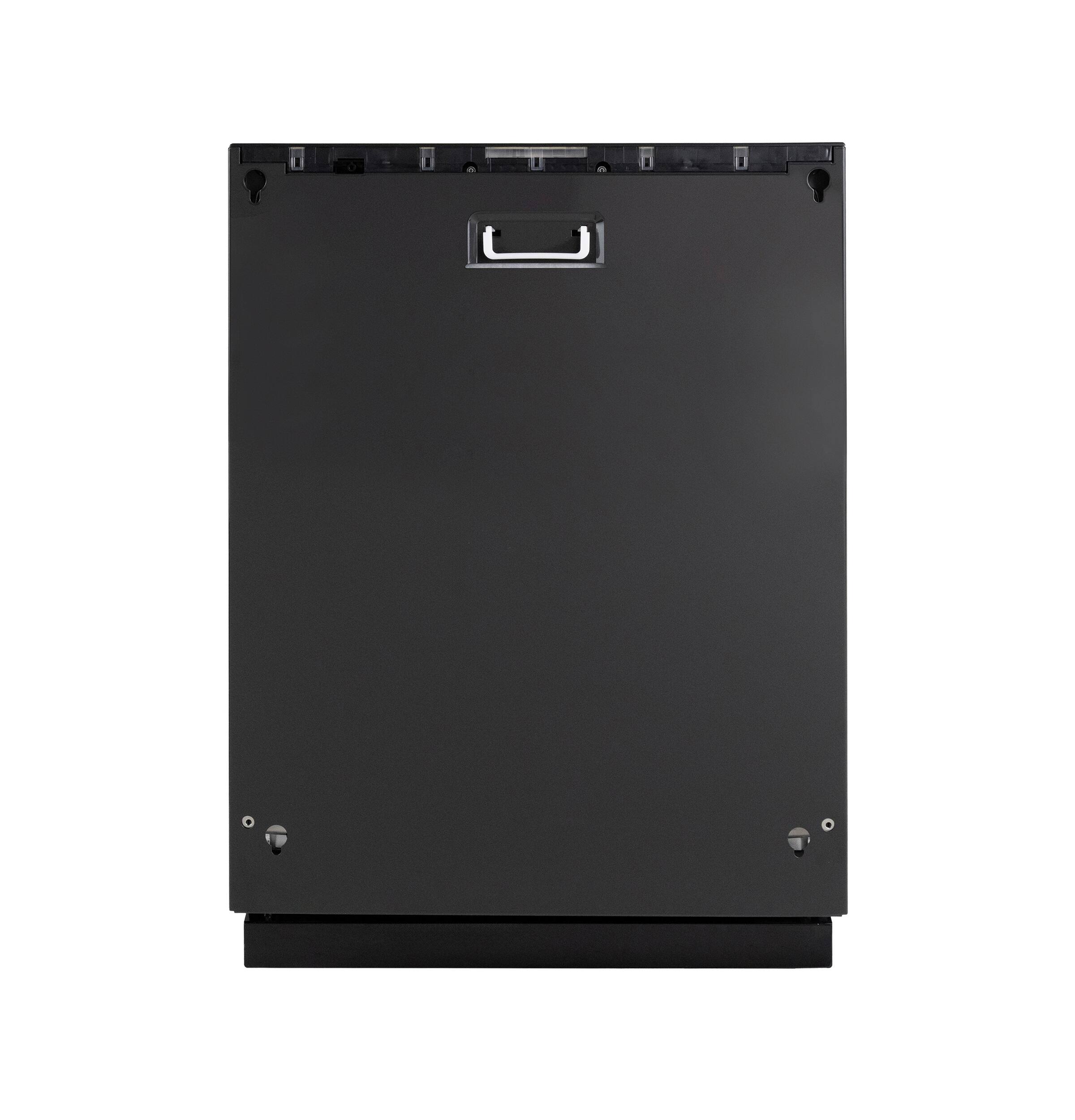 Alt View 10. GE Profile - 24" Top Control Smart Built-In Stainless Steel Tub Dishwasher w/ 3rd Rack, Microban Antimicrobial Technology, and 44 dBA - Custom Panel Ready.