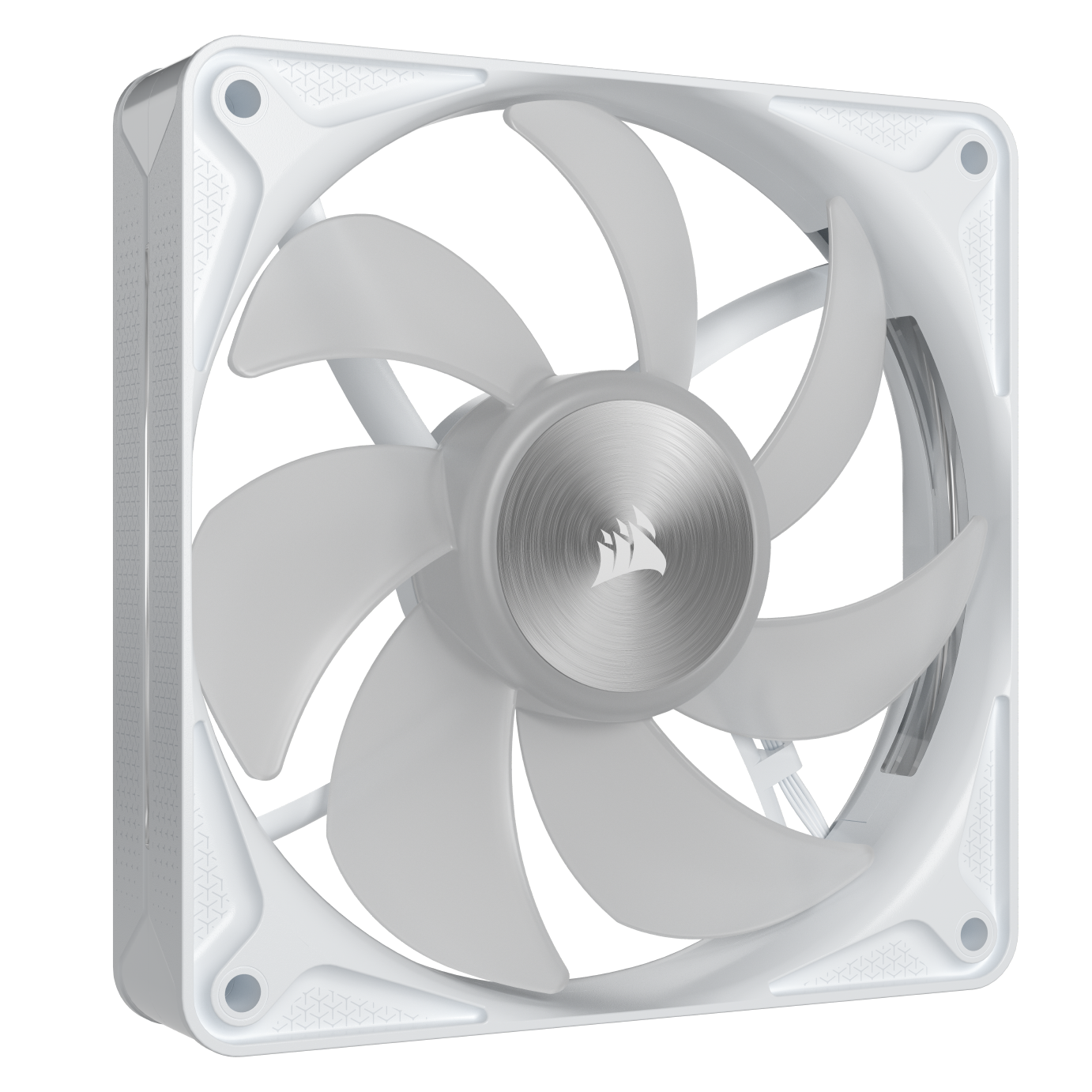 Angle. CORSAIR - CORSAIR RS120 II ARGB 120mm PWM Fan - White.