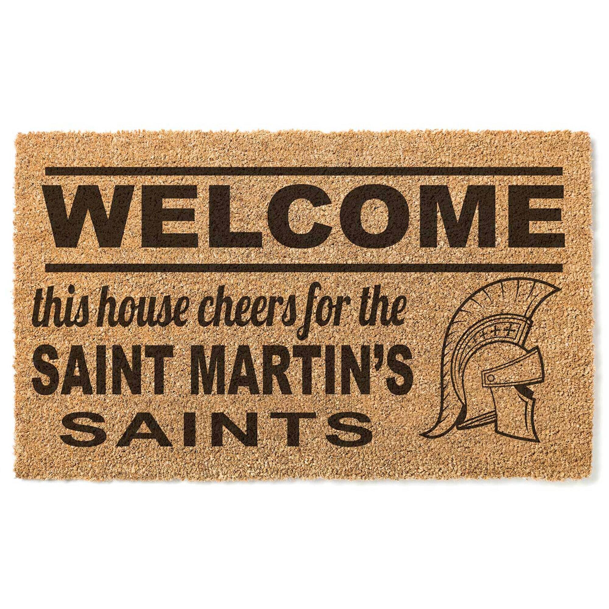 Saint Martin's Saints 18" x 30" Welcome Doormat