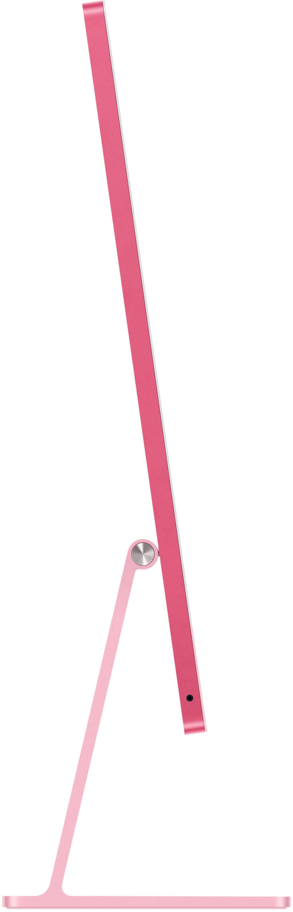 Alt View 2. Apple - iMac 24-inch All-in-One - M6 chip - 10 Core CPU - 10 Core GPU - Standard Glass - 16GB Memory - 256GB SSD - Pink.