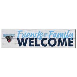 Jardine - Maine Black Bears 10'' x 40'' Friends & Family Welcome Sign - White