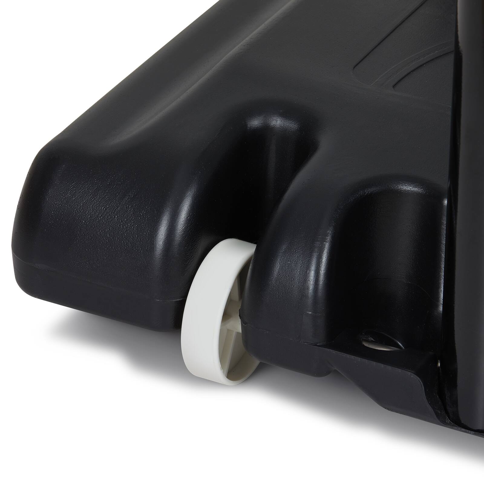 Alt View 5. Ecooso - Portable Basketball Hoop System, Adjustable 4-10 ft, 44" Backboard, Wheels & Fillable Base, Indoor/Outdoor - Black.