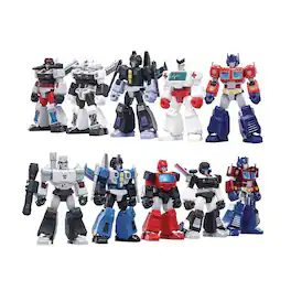 Blookees - Blokees Transformers Galaxy Version 01 Roll Out Mini Model Kits (9 Count)