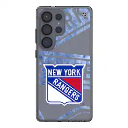 Keyscaper - NHL - New York Rangers Galaxy Clear Ice Case - S23 - Multicolor