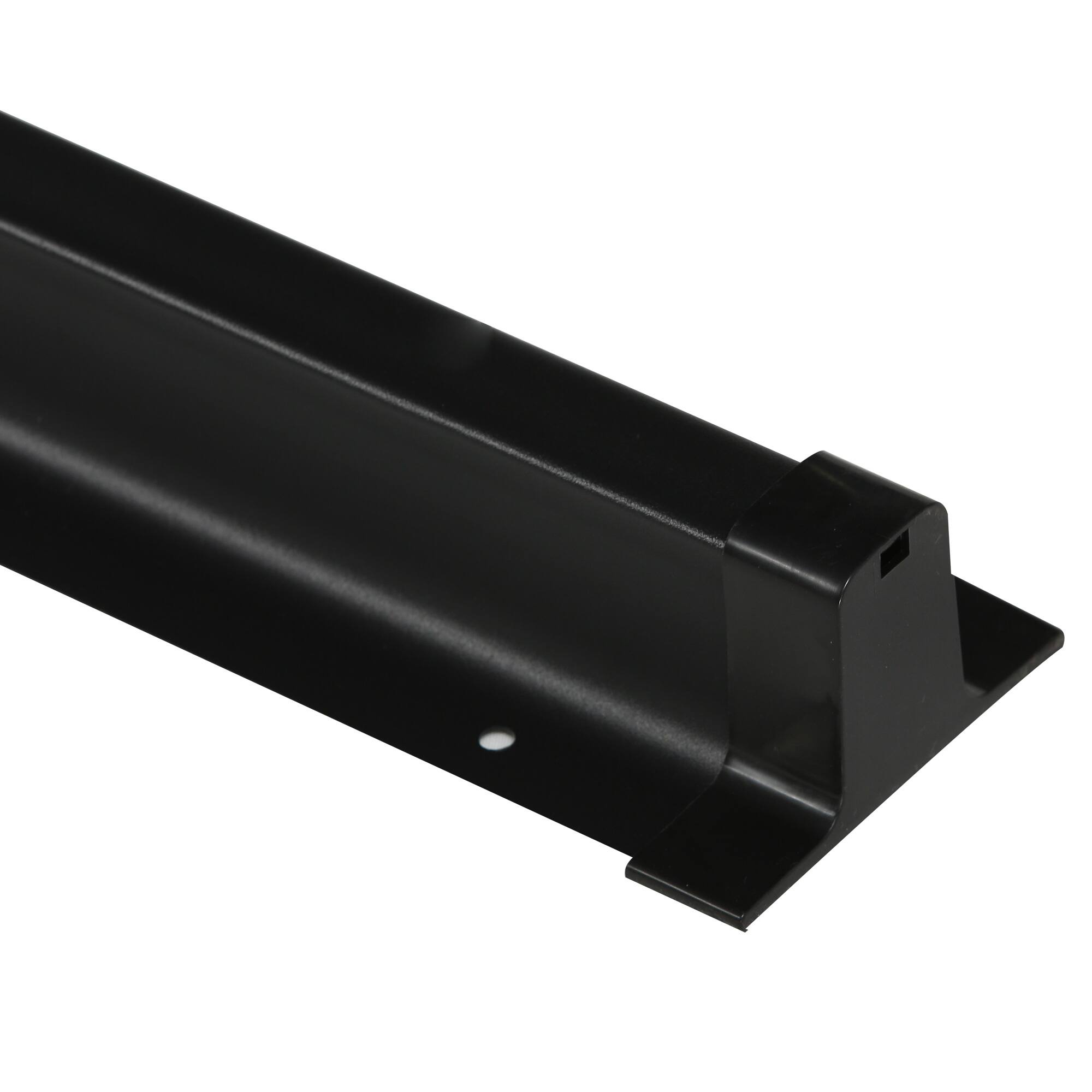 Alt View 7. Outsunny - 10ft Offset Patio Umbrella with Base, Double Top Hanging Aluminum Cantilever Umbrella with 360-degree Rotation - Coffee.