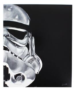Nerd Block - Star Wars Stormtrooper 8x10 Art Print by Lee Howard (Nerd Block Exclusive) - Multicolored