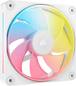 CORSAIR - iCUE LINK LX120-R RGB 120mm PWM Reverse Blade Computer Case Expansion Fan - White
