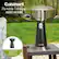Cuisinart Portable Tabletop Patio Heater Custom-Fit Cover KHC-501 (Sold Separately)