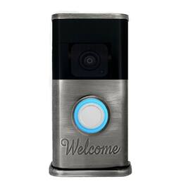Michael Healy - Welcome Video Doorbell Cover (Ring 3, 3 Plus, 4, Battery Plus, Battery Pro) - Antique Pewter