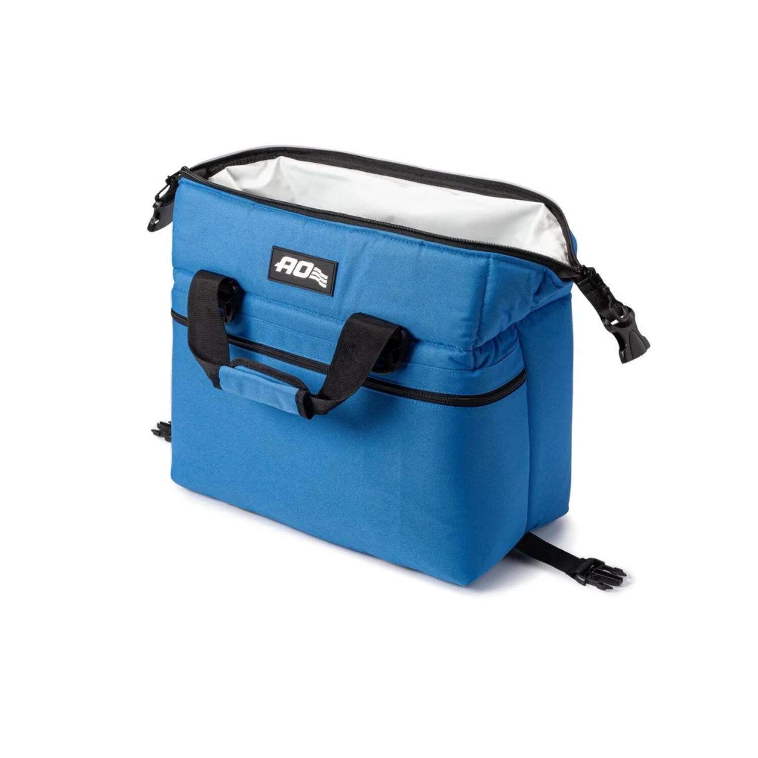 Left. AO Coolers - AO Coolers Original Canvas Series 24-Pack Soft Cooler (Royal Blue) - Royal Blue.