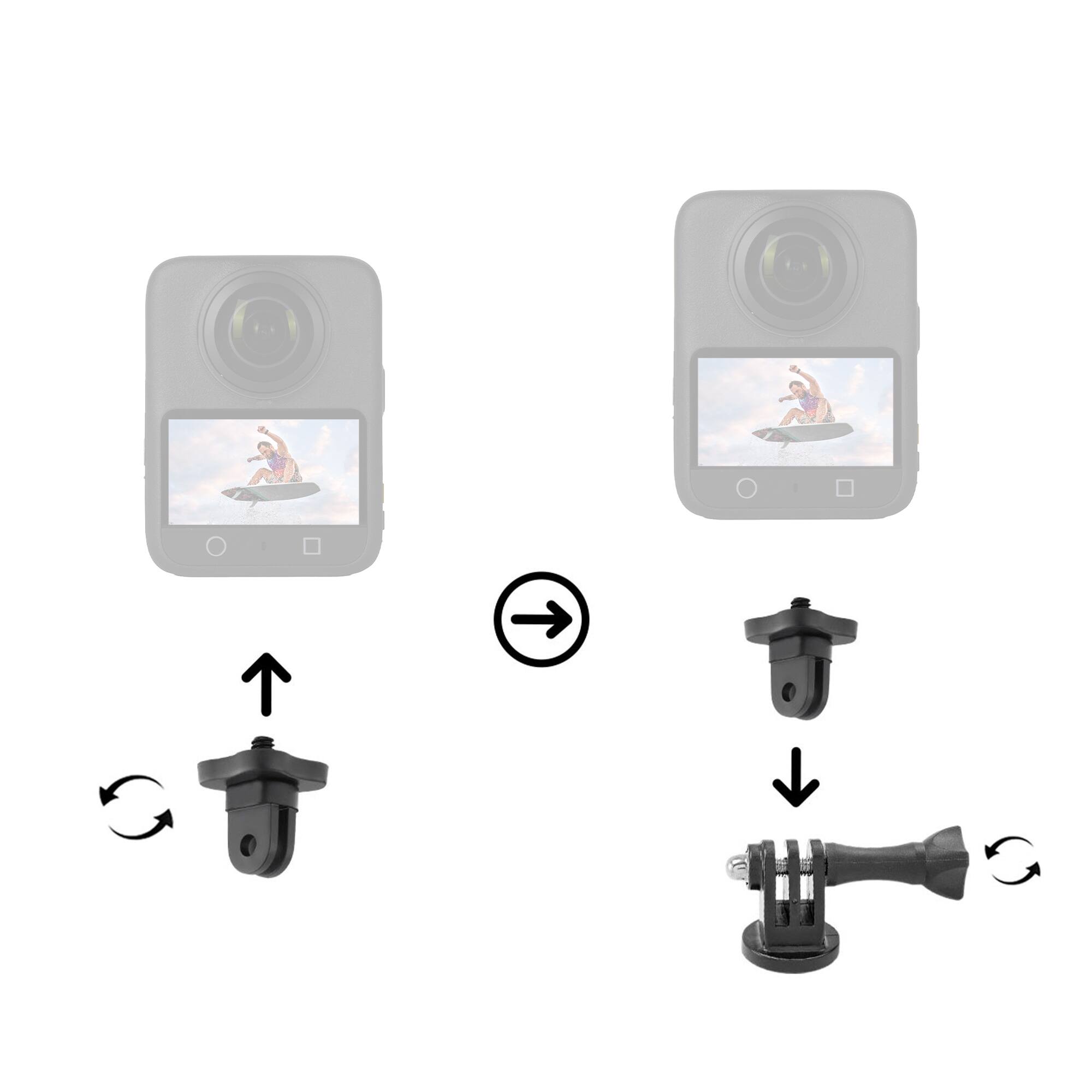 Alt View 1. DJI - DJI Osmo 360 Action Camera Standard Combo with 50-in-1 Accessory Kit.