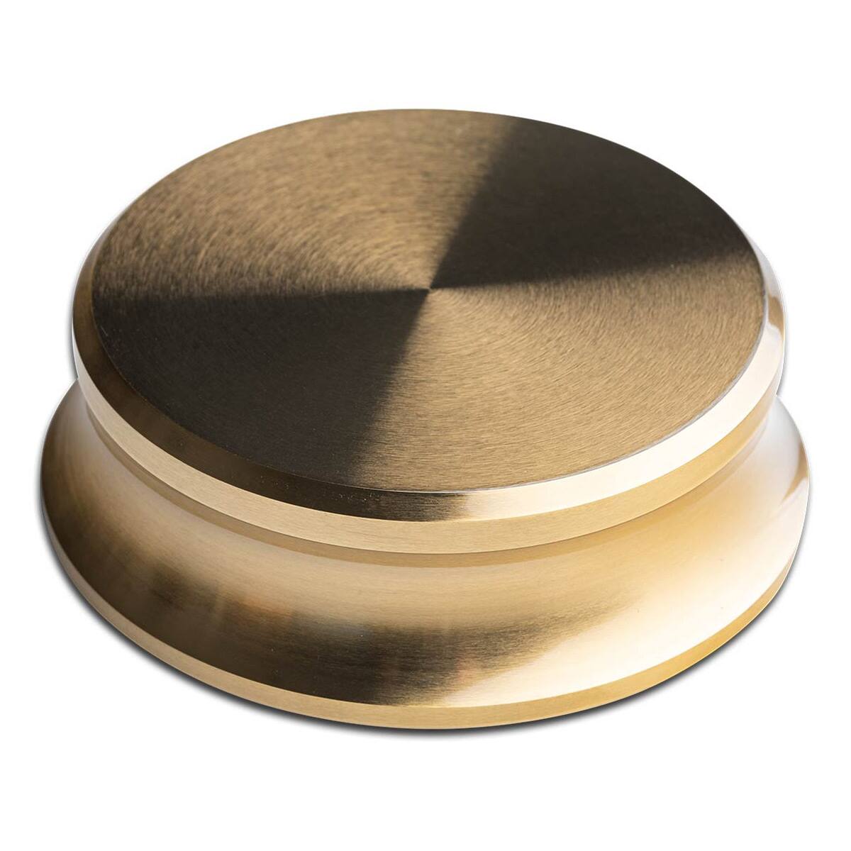 Front. Pro-Ject - Pro-Ject Record Puck (Polished Brass) - Brass.